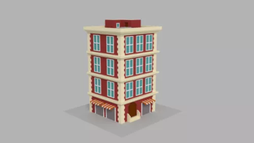 City Glass Office Building 3d model City Glass Office Building 3d model
