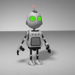 Clank Baby Robot 3d model
