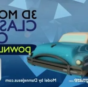 Classic Car 3d model