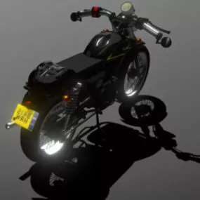 Race Cafe Motorbike 3d model