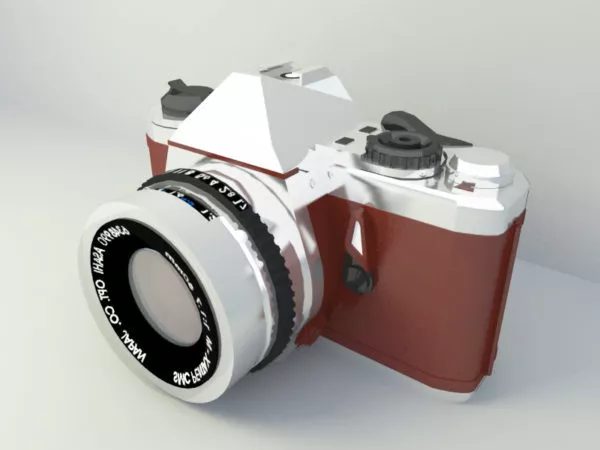 Old Classical Camera 3d model Old Classical Camera 3d model
