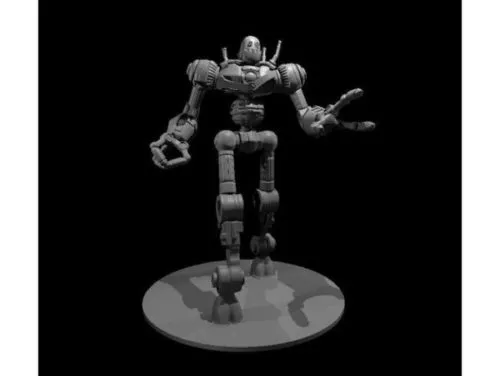 Clockwork Titan Character Sculpture 3d model Clockwork Titan Character Sculpture 3d model