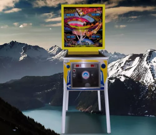 Close Encounters Game Pinball Machine 3d model Close Encounters Game Pinball Machine 3d model
