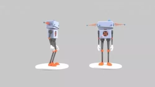 Futuristic Robot Crab 3d model