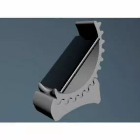 Printable Cog Phone Holder 3d model