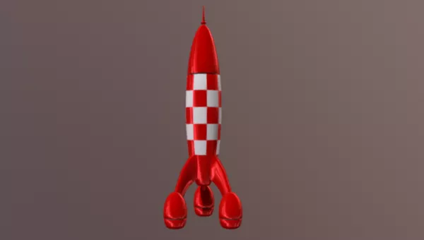 Bazooka Roket 3d model