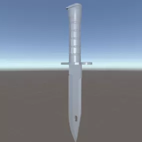 Combat Knife Weapon 3d model