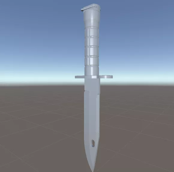 Combat Knife Weapon 3d model Combat Knife Weapon 3d model