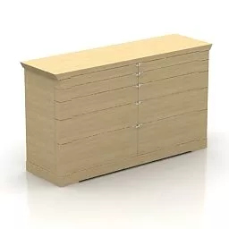 Reception Furniture Commode 3d model