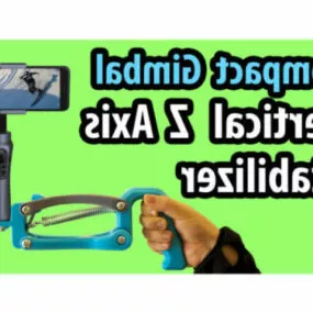Compact Gimbal Stabilizer Printable 3d model