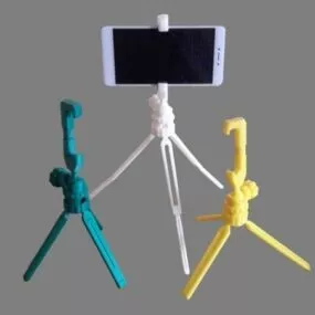 Printable Compact Phone Tripod 3d model