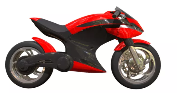 Ninja Motorcycle 3d model