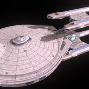 Constellation Sci-fi Spaceship 3d model