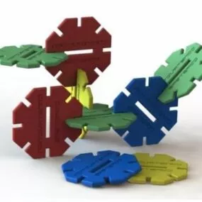 Construction Coasters Printable 3d model