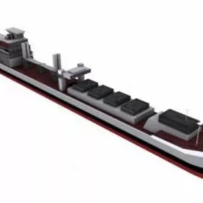 Container Ship 3d model