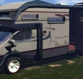Rv Truck Vehicle 3d model
