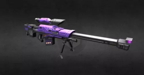 Contra Returns Barrett Gun 3d model Contra Returns Barrett Gun 3d model