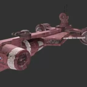 Corveta Ligera Yt 102 3d model