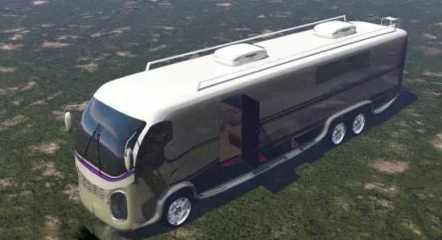 Ikarus Articulated Bus 3d model