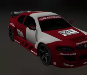 Car Coupe Dx Vehicle 3d model