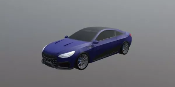 Coupe Car Design 3d model Coupe Car Design 3d model