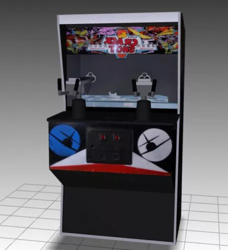 Crack Shot Arcade Machine 3d model Crack Shot Arcade Machine 3d model