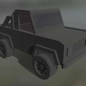 Cray Off-road Car 3d model