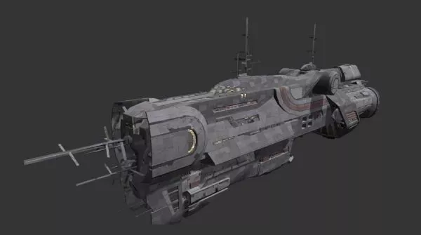 Rebel Spacecraft 3d model