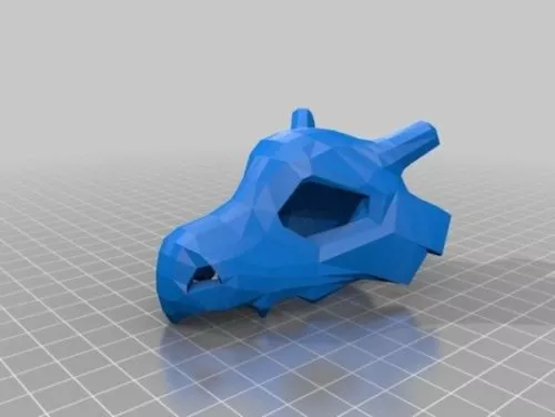 Skeleton Skull 3d model