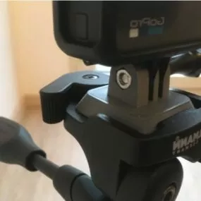 Tripod Gopro Mount Printable 3d model