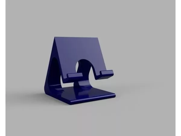 Customizable Phone Stand Printable 3d model Customizable Phone Stand Printable 3d model