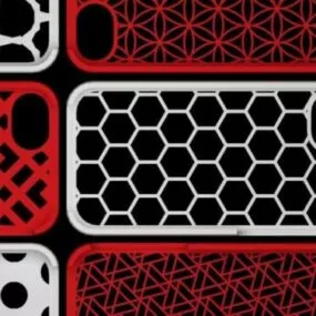Printable Customization Iphone Case 3d model