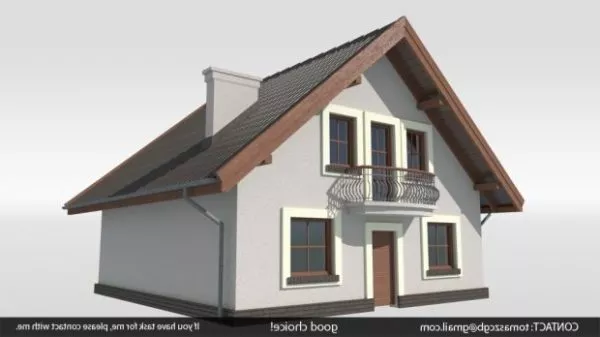 Cyprus House Building 3d model Cyprus House Building 3d model