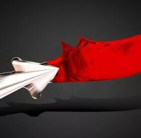 Battle Dagger Weapon 3d model