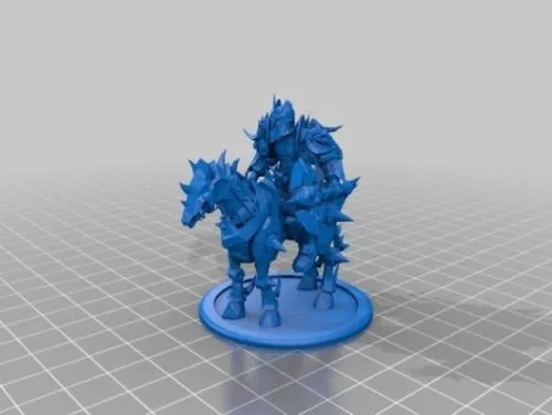 Death Knight Character Sculpt 3d model Death Knight Character Sculpt 3d model
