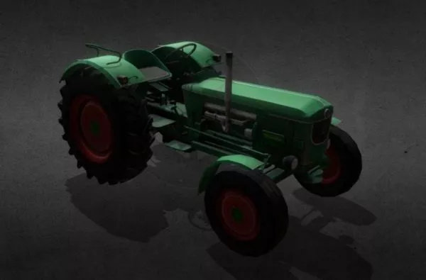 Design Tractor Deutz 3d model Design Tractor Deutz 3d model