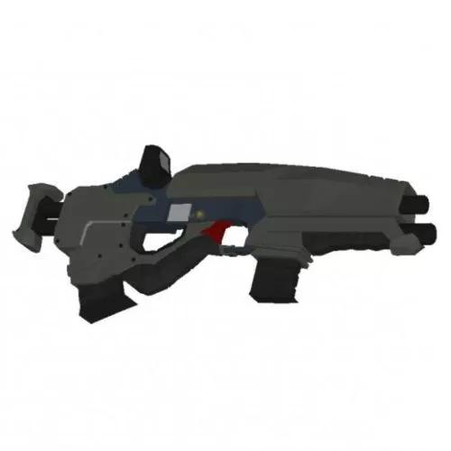 Weapon Ds-60 Gun 3d model Weapon Ds-60 Gun 3d model