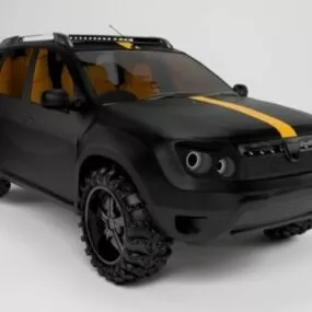 Dacia Duster Car Design 3d model