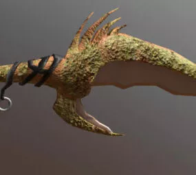 Dagger Lowpoly Weapon 3d model