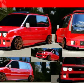 Daihatsu Nrf Car 3d model