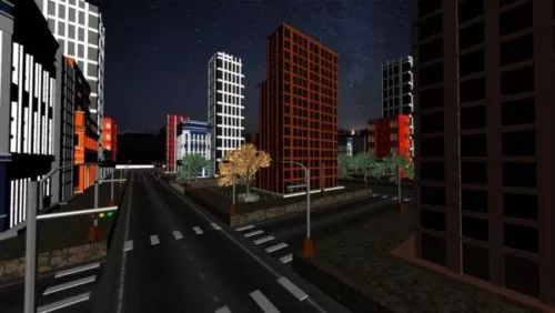 Dark City Buildings 3d model Dark City Buildings 3d model