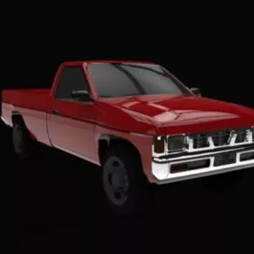 Datsun Pick Up Car 1993 3d model