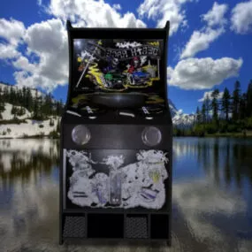 Death Race Arcade Machine 3d model