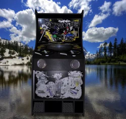 Death Race Arcade Machine 3d model Death Race Arcade Machine 3d model