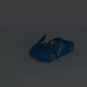 Deep Mist Car 3d model