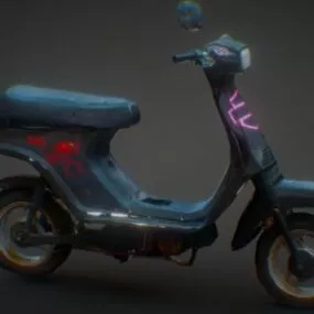 Derbi Scooter 3d model