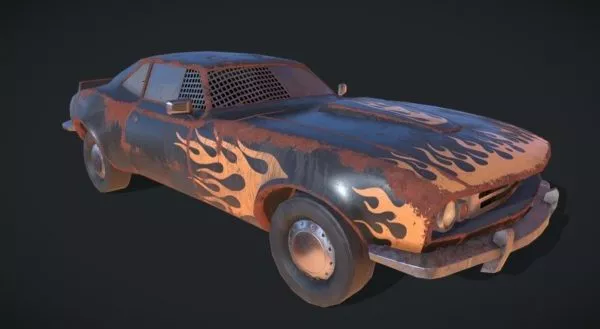 Derby Car Design 3d model Derby Car Design 3d model