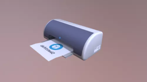 Scifi Printer Gadget 3d model