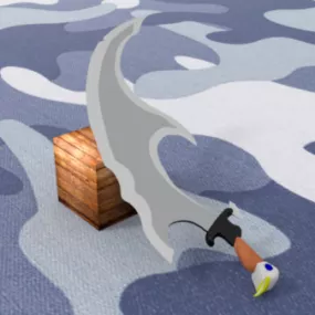 Gaming Weapon Destroyer Sword 3d model