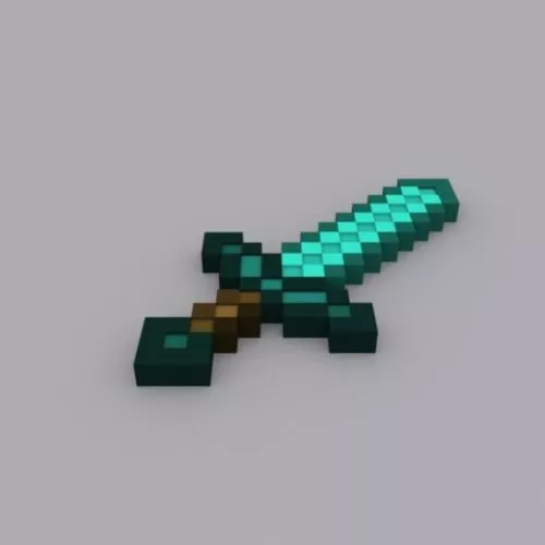 Red Ruby Diamond 3d model